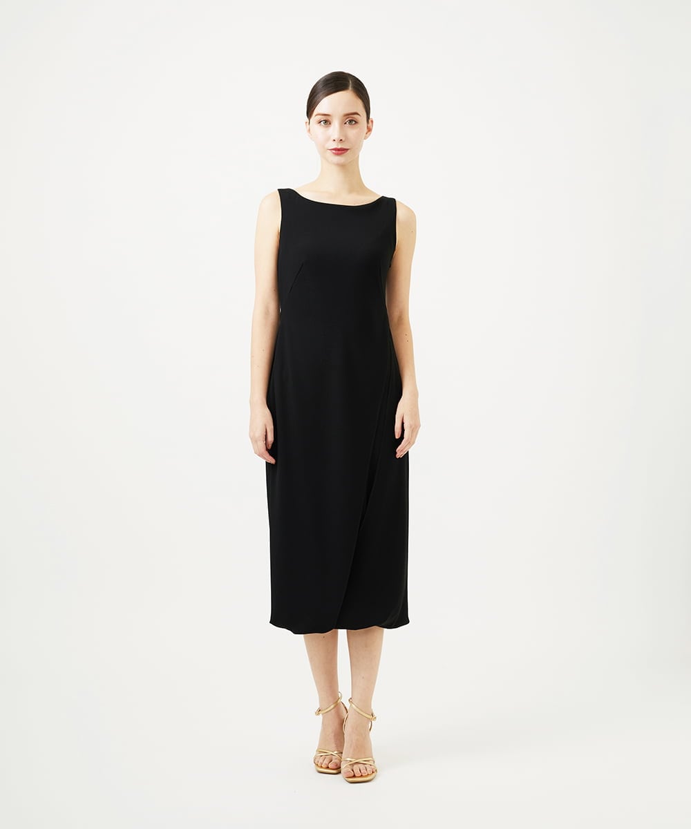 GDECD33700 Sybilla(シビラ) チューリップヘムドレス ブラック