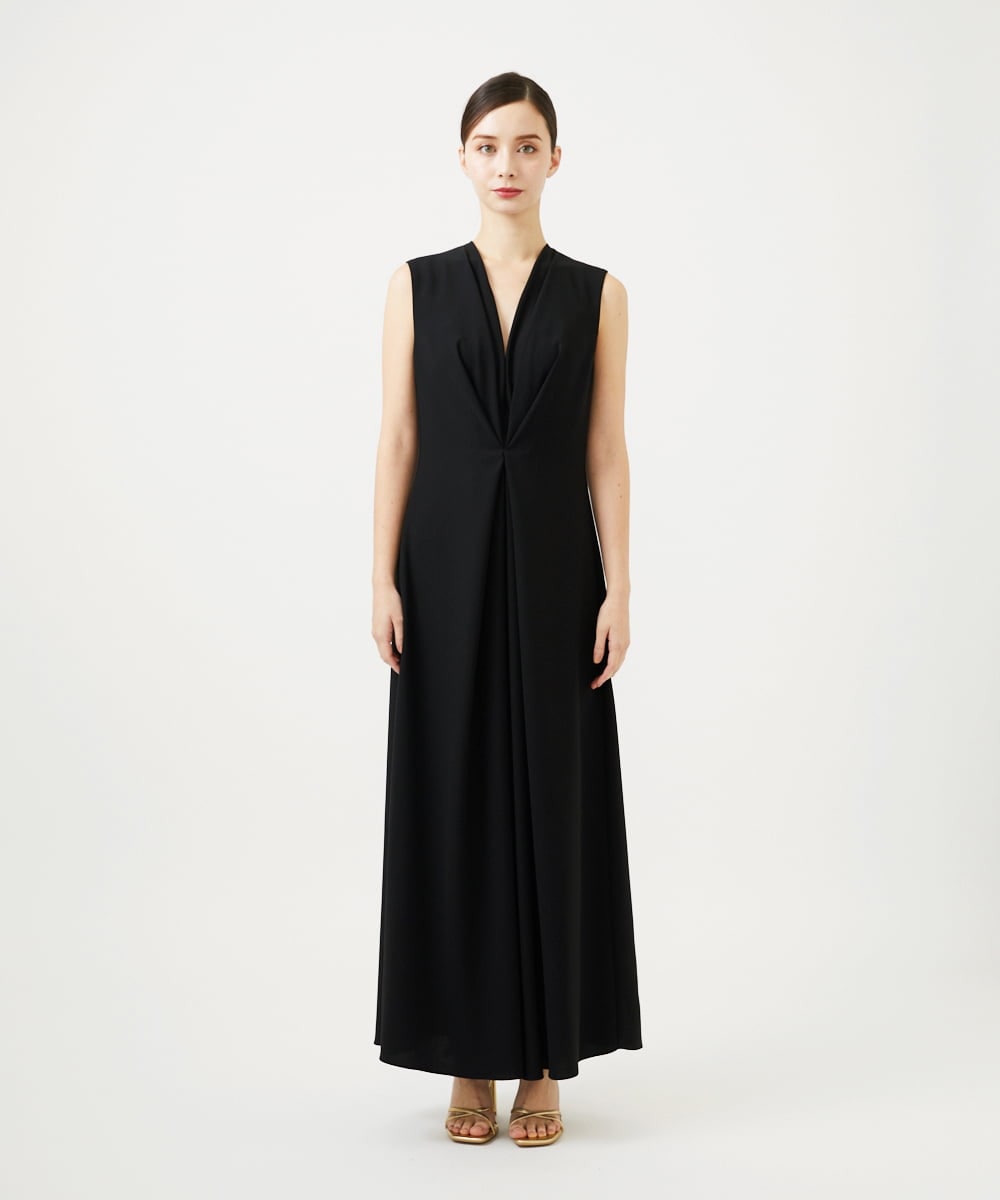 GDECD36790 Sybilla(シビラ) フロントタックジャンプスーツ（ブラック） ブラック