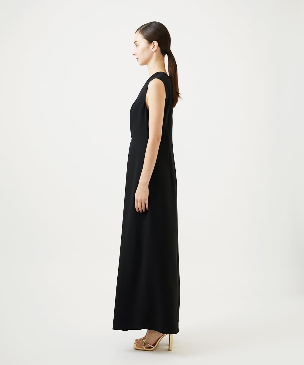 GDECD36790 Sybilla(シビラ) フロントタックジャンプスーツ（ブラック） ブラック