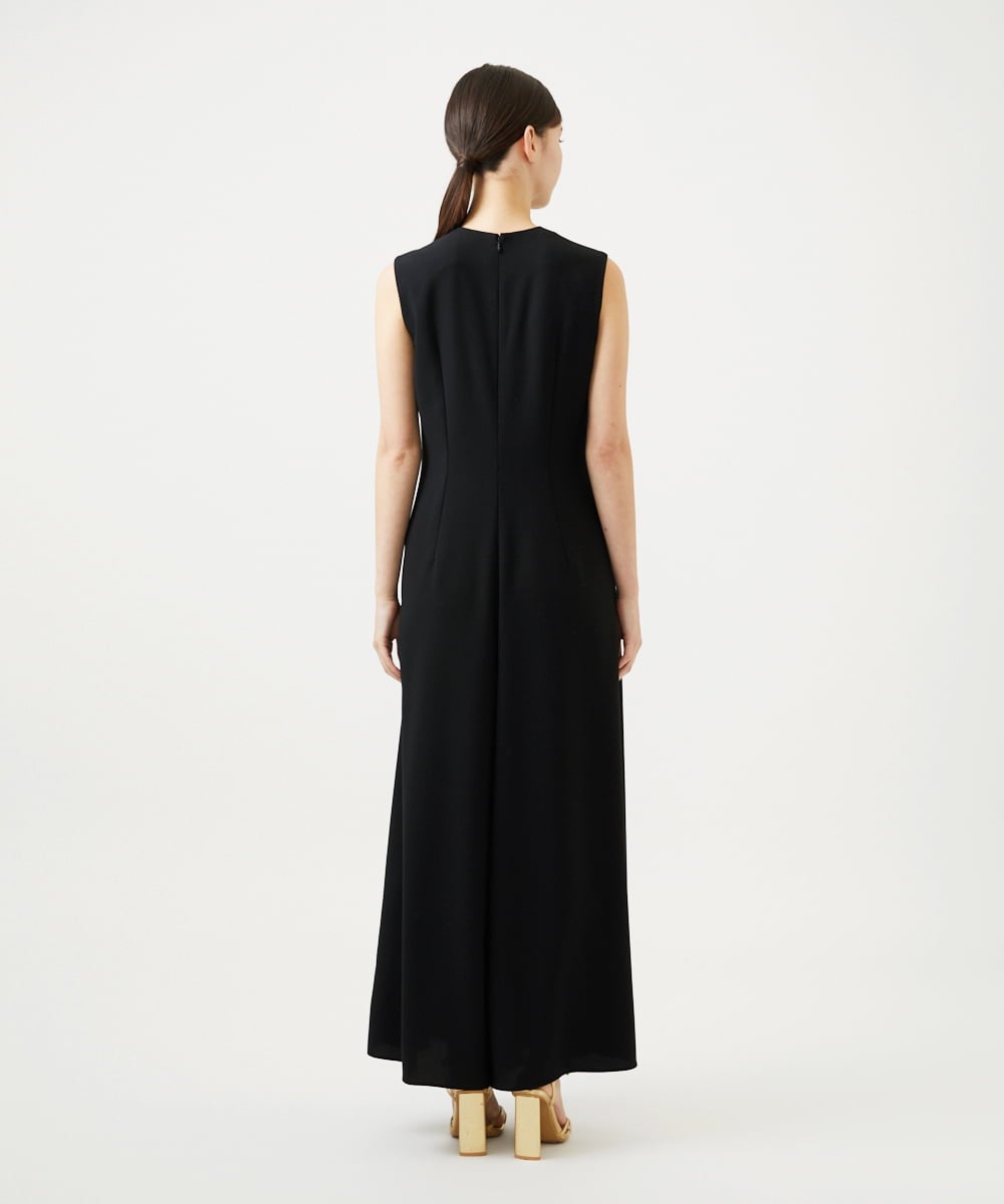 GDECD36790 Sybilla(シビラ) フロントタックジャンプスーツ（ブラック） ブラック