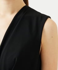 GDECD36790 Sybilla(シビラ) フロントタックジャンプスーツ（ブラック） ブラック