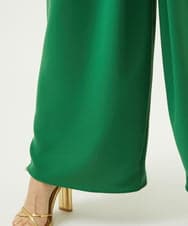 GDECD46790 Sybilla(シビラ) フロントタックジャンプスーツ（カラー） グリーン