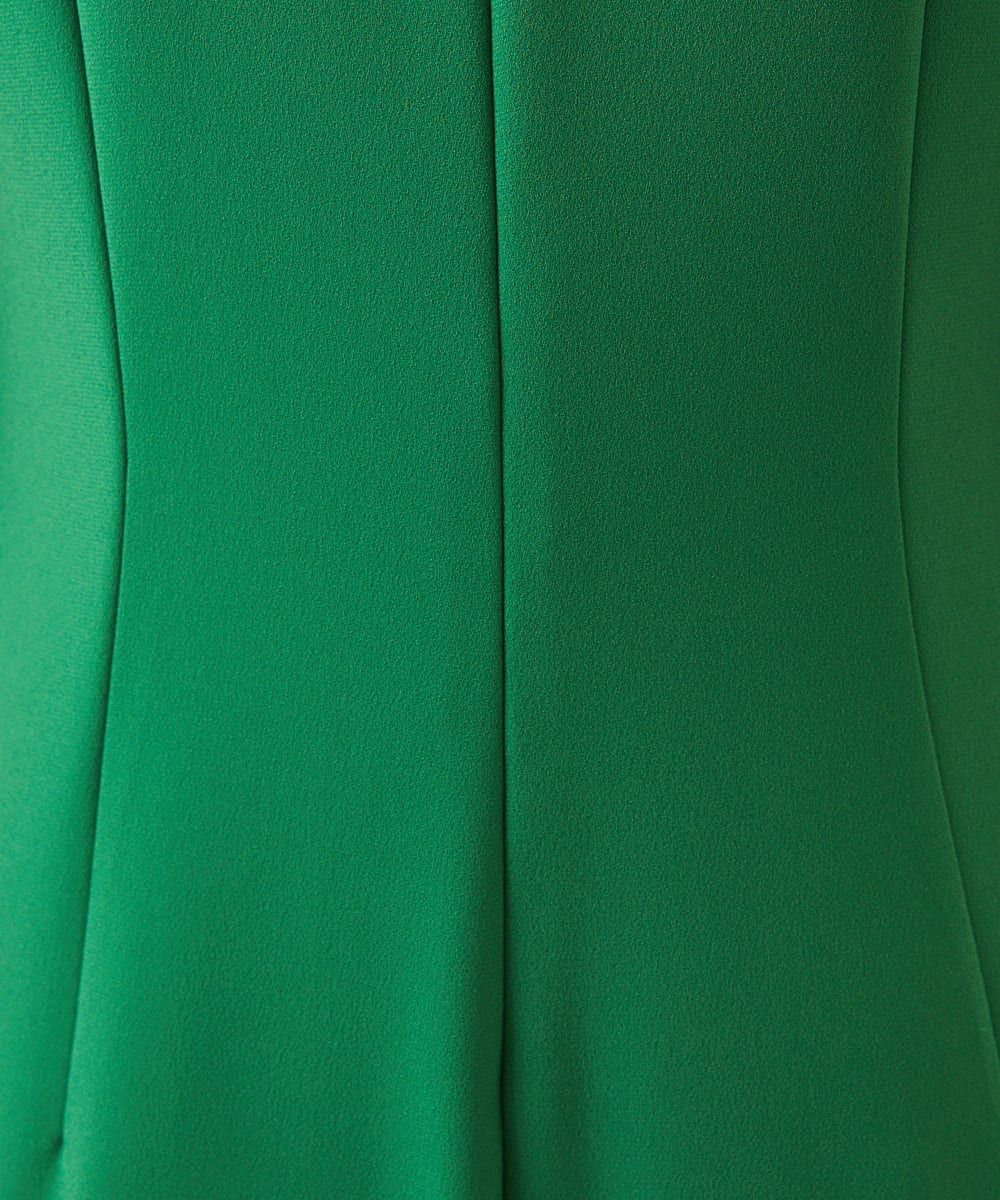 GDECD46790 Sybilla(シビラ) フロントタックジャンプスーツ（カラー） グリーン