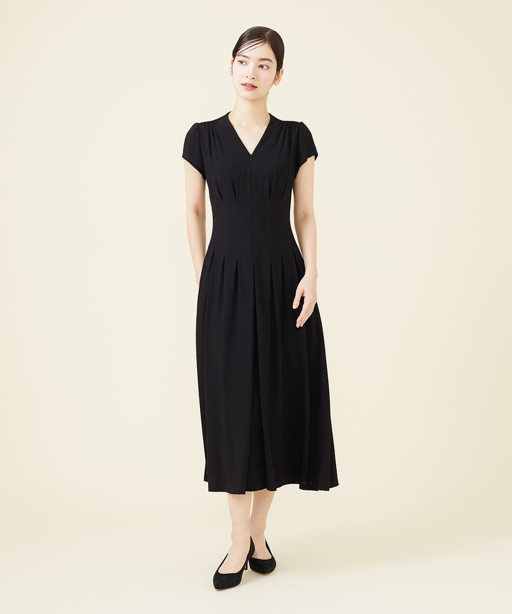 GDECV21390 Sybilla タッキングデザインドレス