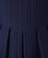 GDECV85600 Sybilla(シビラ) フクレジャカードタックフレアドレス ネイビー