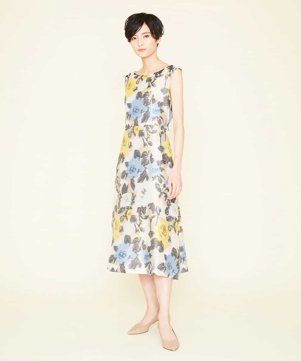 Sybilla シビラ フラワージャガードドレス イトキン オンラインストア