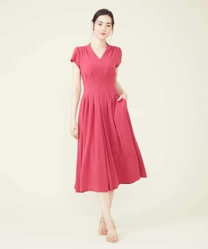 GDEER21390 Sybilla タッキングデザインドレス