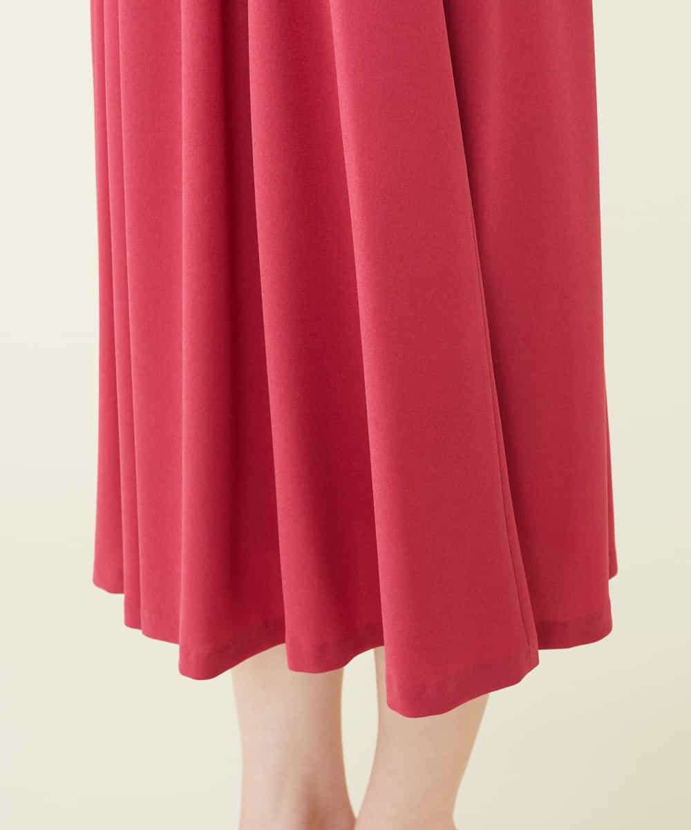 GDEER21390 Sybilla(シビラ) タッキングデザインドレス ピンク