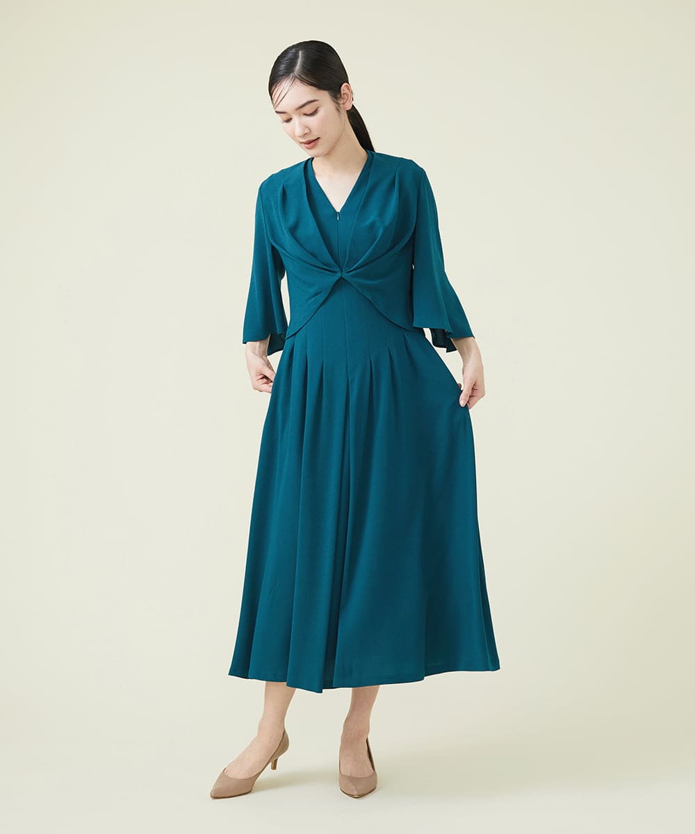 タッキングデザインドレス(ドレス) | Sybilla(シビラ)｜イトキン 