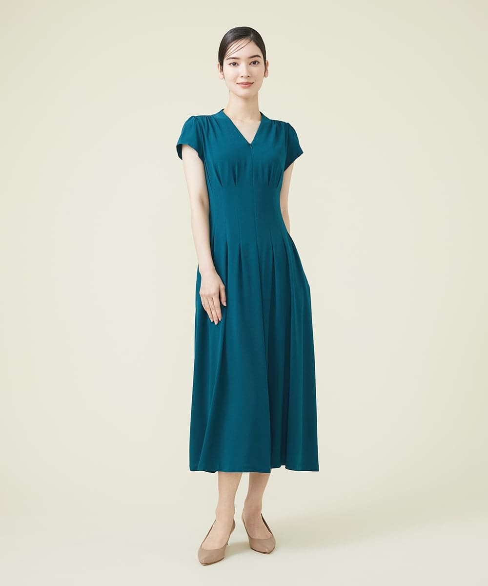 タッキングデザインドレス(ドレス) | Sybilla(シビラ)|イトキン タッキングデザインドレス(ドレス) | Sybilla(シビラ)|イトキン