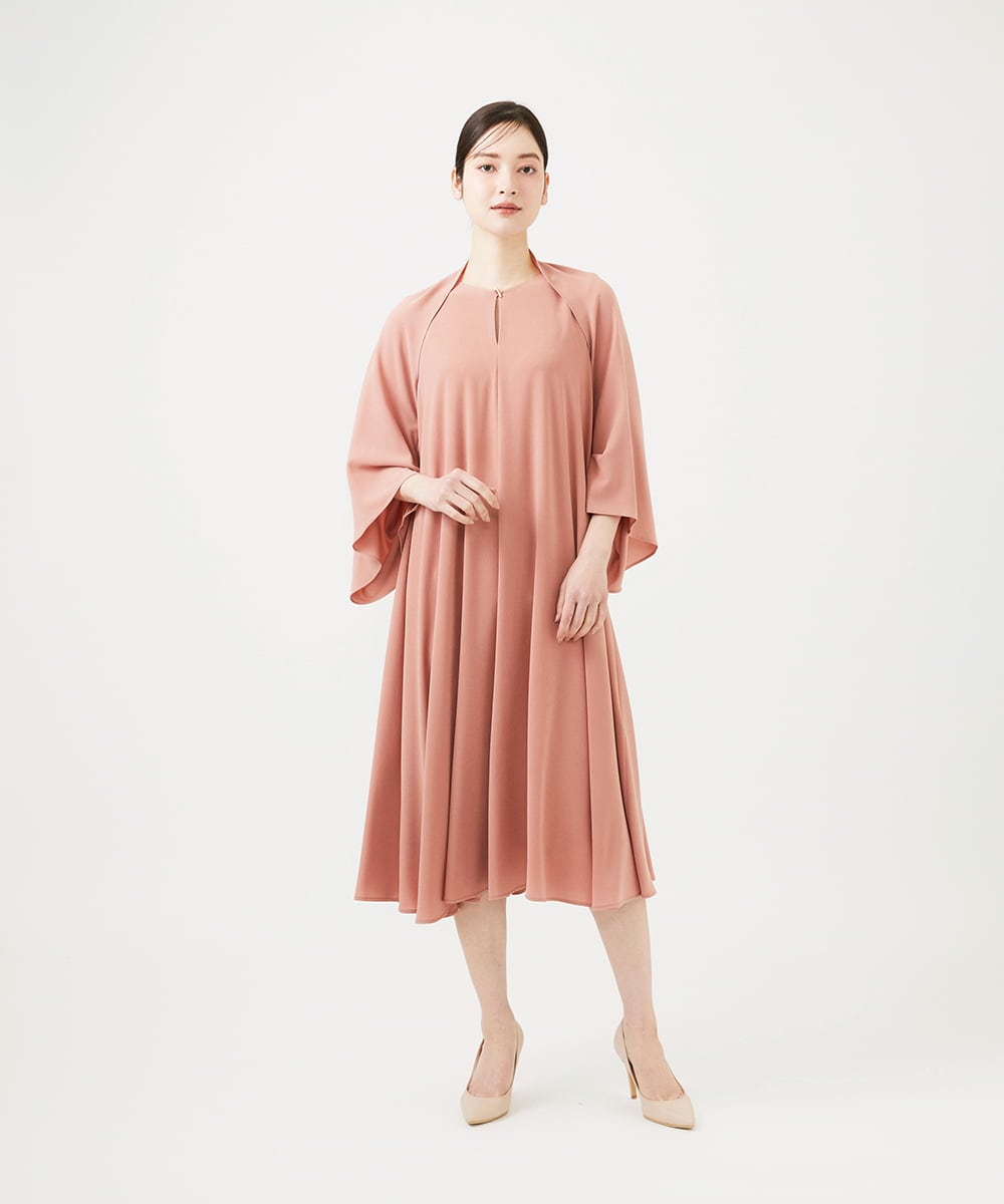 GDEGD23430 Sybilla(シビラ) サーキュラードレス ピンク