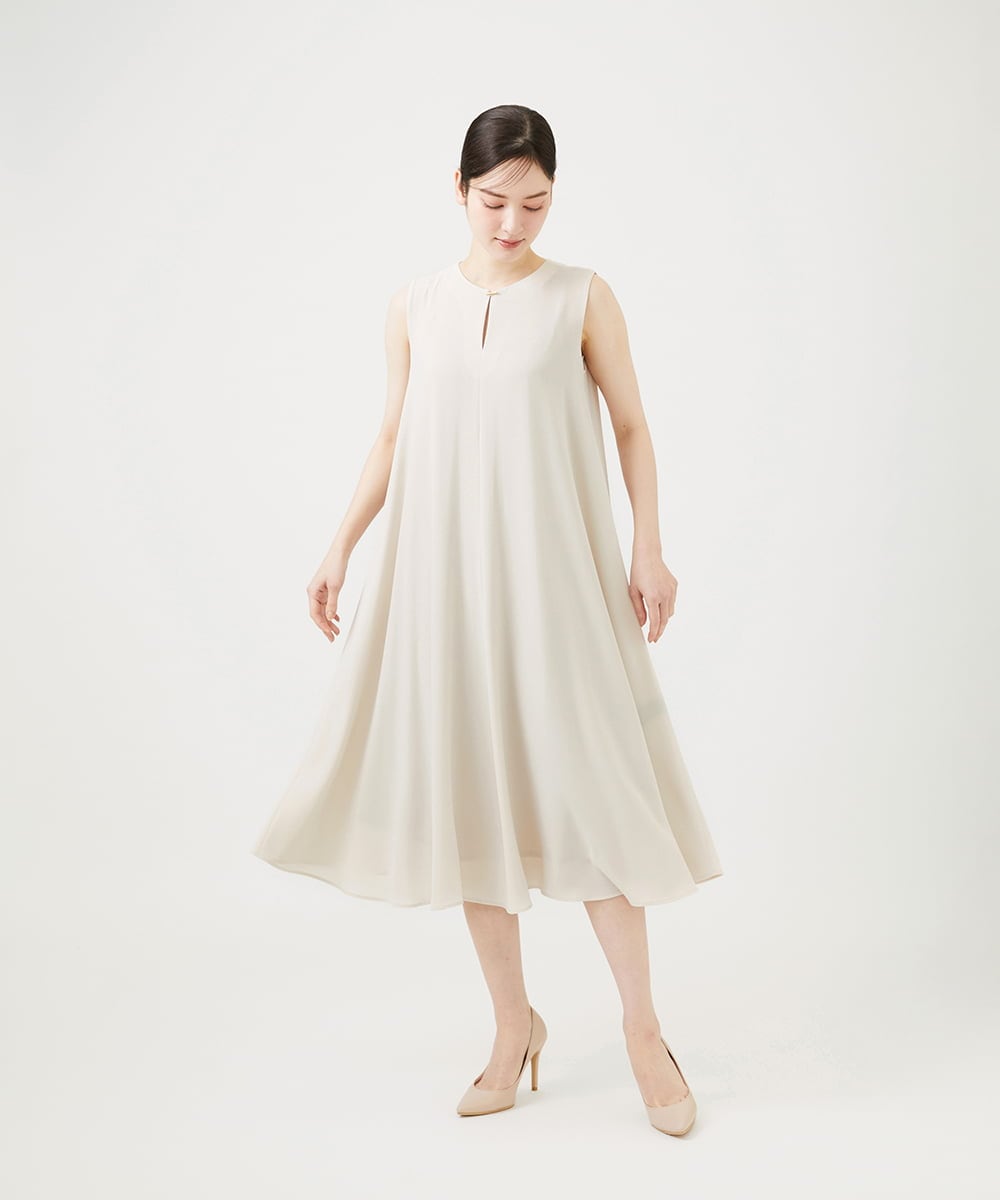 GDEGD23430 Sybilla(シビラ) サーキュラードレス アイボリー