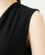 GDEGD36790 Sybilla(シビラ) フロントタックジャンプスーツ（ブラック） ブラック