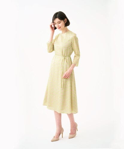 GDEGD41630 Sybilla ジオメトリックオパールドレス