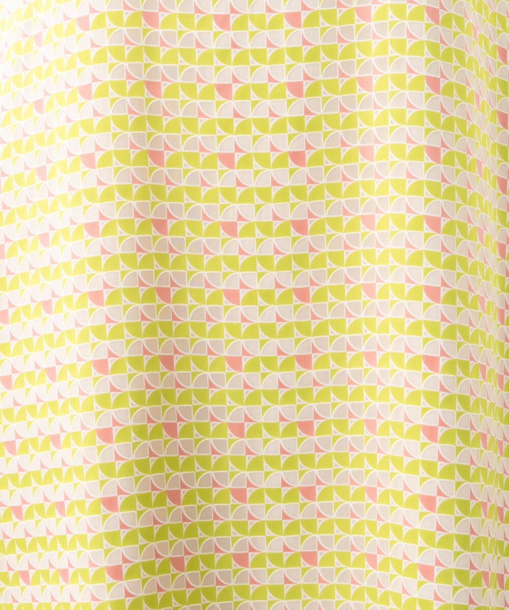 GDEGD41630 Sybilla(シビラ) ジオメトリックオパールドレス グリーン×ピンク