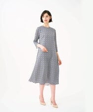 GDEGD41630 Sybilla(シビラ) ジオメトリックオパールドレス ブラック×ブルー