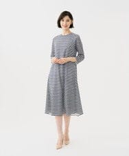 GDEGD41630 Sybilla(シビラ) ジオメトリックオパールドレス ブラック×ブルー