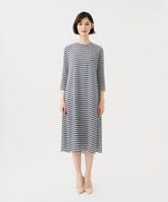 GDEGD41630 Sybilla(シビラ) ジオメトリックオパールドレス ブラック×ブルー