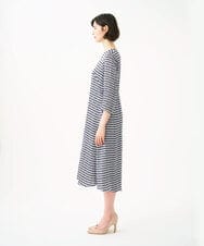 GDEGD41630 Sybilla(シビラ) ジオメトリックオパールドレス ブラック×ブルー