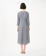 GDEGD41630 Sybilla(シビラ) ジオメトリックオパールドレス ブラック×ブルー