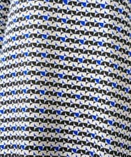 GDEGD41630 Sybilla(シビラ) ジオメトリックオパールドレス ブラック×ブルー