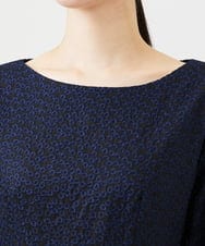 GDEGD84630 Sybilla(シビラ) フラワー総刺繍ドレス ネイビー