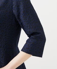 GDEGD84630 Sybilla(シビラ) フラワー総刺繍ドレス ネイビー