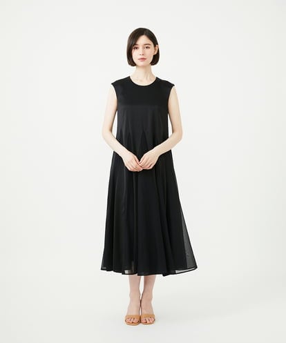 GDEGF07900 Sybilla サテン切り替えドレス