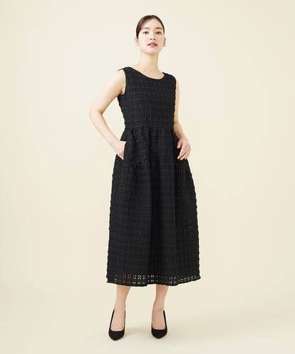 シビラ ワンピース 黒 ドット （Sybilla（シビラ）のワンピース
