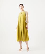 GDEHB23430 Sybilla(シビラ) サーキュラードレス イエロー