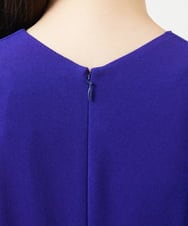 GDEHB85600 Sybilla(シビラ) ハイウエストカシュクールドレス ブルー