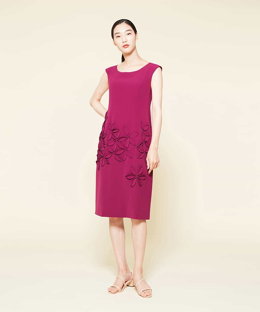 Sybilla シビラ フラワーパッチワークワンピース イトキン オンラインストア