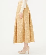 GDHAG31330 Sybilla(シビラ) フラワーフクレジャカードスカート ベージュ