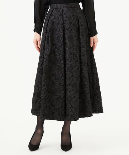 GDHAG31330 Sybilla フラワーフクレジャカードスカート