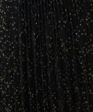 GDHJW16690 Sybilla(シビラ) ラメチュールプリーツスカート ブラック