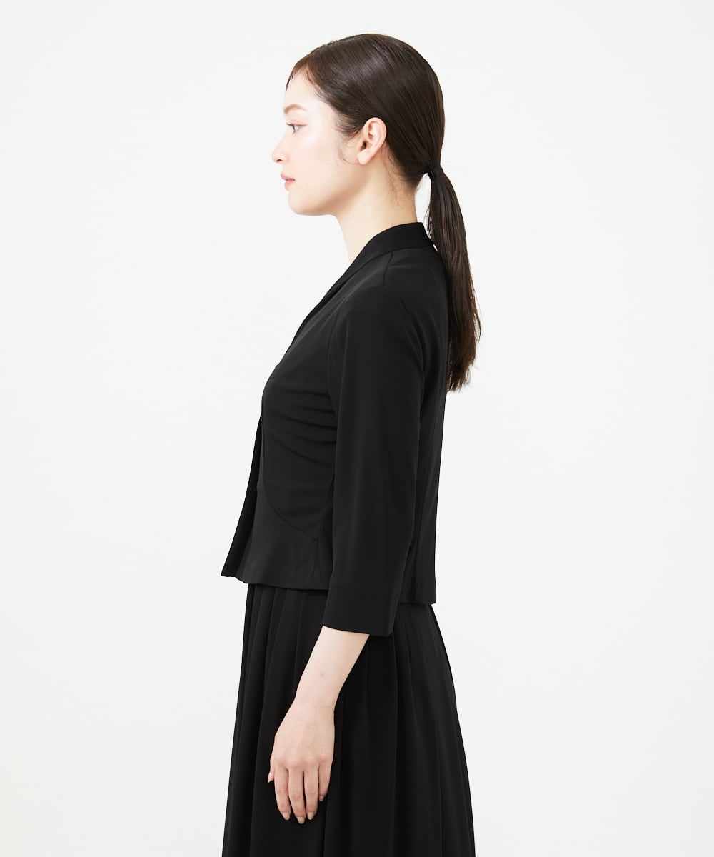 GDJAG90350 Sybilla(シビラ) ストレッチポンチジャケット ブラック