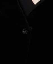 GDJAM01490 Sybilla(シビラ) ベルベットジャケット ブラック