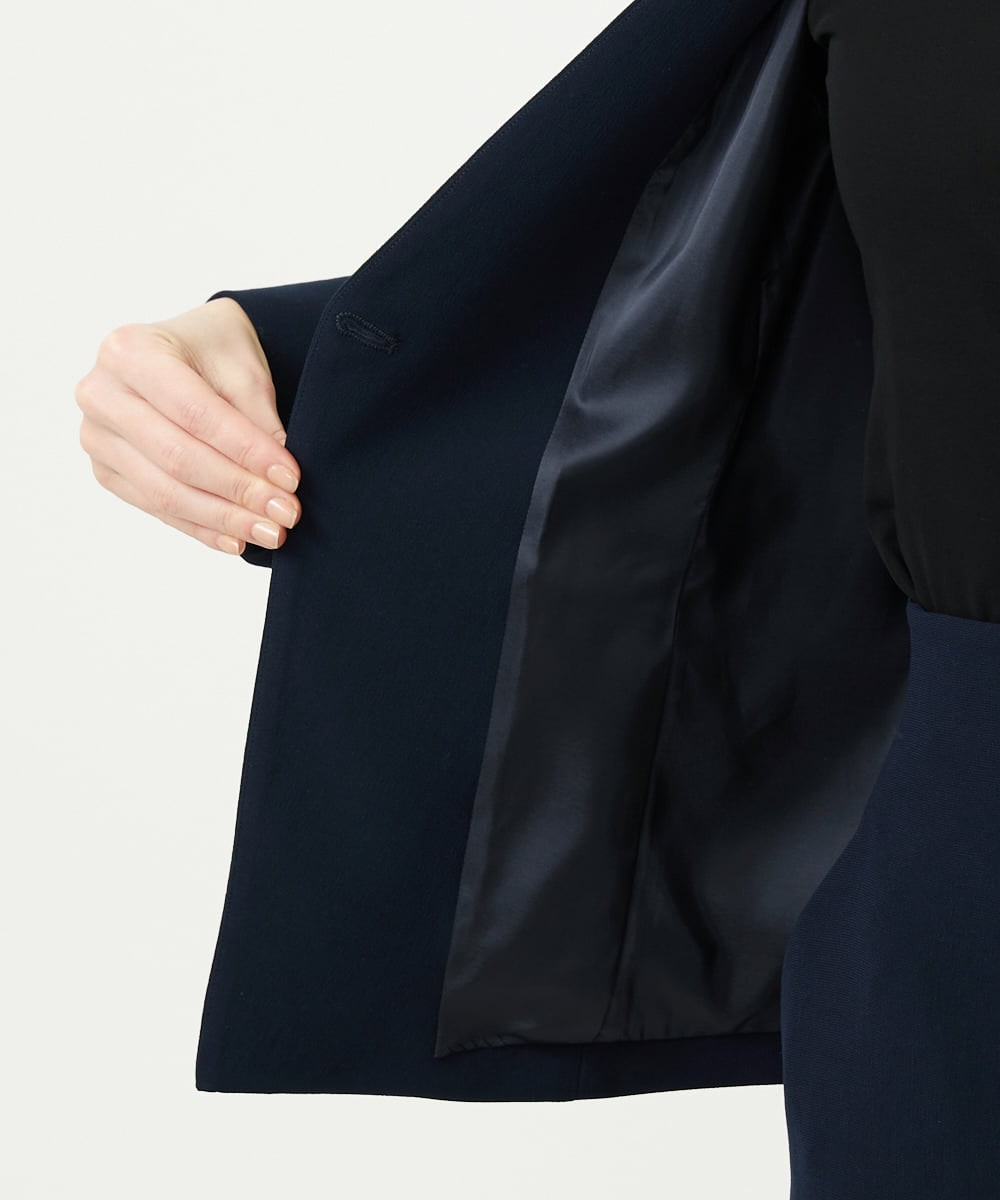 GDJGD04500 Sybilla(シビラ) Vネックジャケット ネイビー