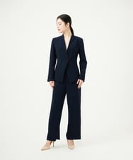 GDJGD04500 Sybilla(シビラ) Vネックジャケット ネイビー