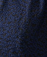 GDJGD84450 Sybilla(シビラ) フラワー総刺繡ボレロジャケット ネイビー