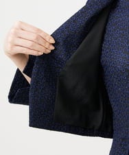 GDJGD84450 Sybilla(シビラ) フラワー総刺繡ボレロジャケット ネイビー