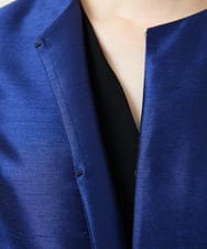 GDJGE30430 Sybilla(シビラ) デザインスリーブショートジャケット ネイビーブルー