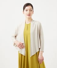 GDJHB86360 Sybilla(シビラ) スカーフヘムボレロ ライトベージュ