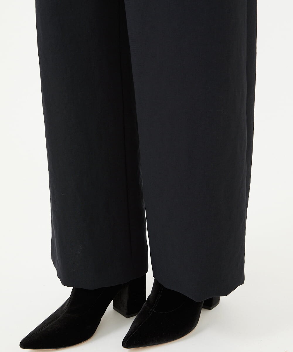 GDLAG04360 Sybilla(シビラ) ハイウエストストレートパンツ ブラック