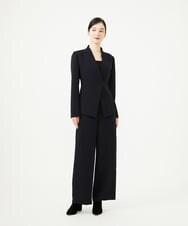 GDLAG04360 Sybilla(シビラ) ハイウエストストレートパンツ ブラック