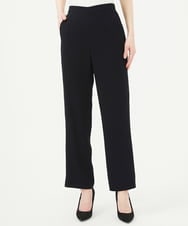 GDLEB93330 Sybilla(シビラ) バックサテンストレートパンツ ブラック