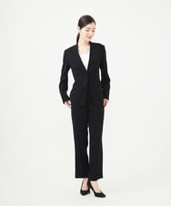 GDLEB93330 Sybilla(シビラ) バックサテンストレートパンツ ブラック