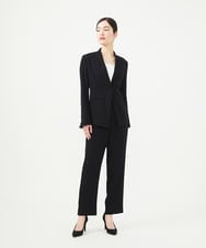 GDLEB93330 Sybilla(シビラ) バックサテンストレートパンツ ブラック