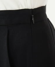 GDLEB93330 Sybilla(シビラ) バックサテンストレートパンツ ブラック