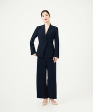 GDLGD04360 Sybilla(シビラ) ハイウエストストレートパンツ ネイビー